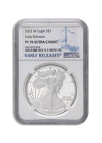2022-W Proof Silver Eagle NGC PF70 Early Releases