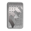 1 oz Silver Bar - American Flag Design.999