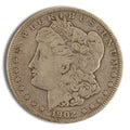1878-1904 Morgan Silver Dollar - F+
