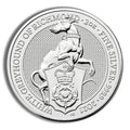 2021 2 oz Silver Great Britain Queen's Beasts - Greyhound