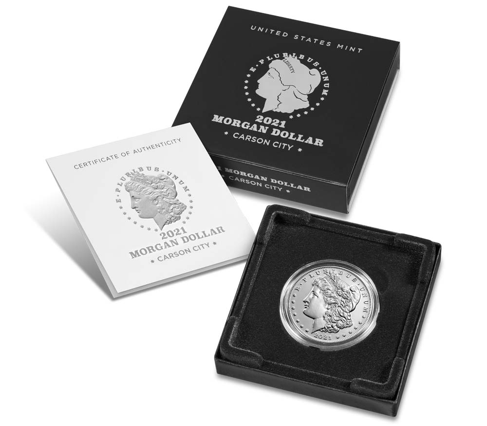 2021-CC Morgan Dollar w/Box & COA