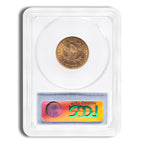 $5 Gold Liberty Half Eagle - PCGS MS64