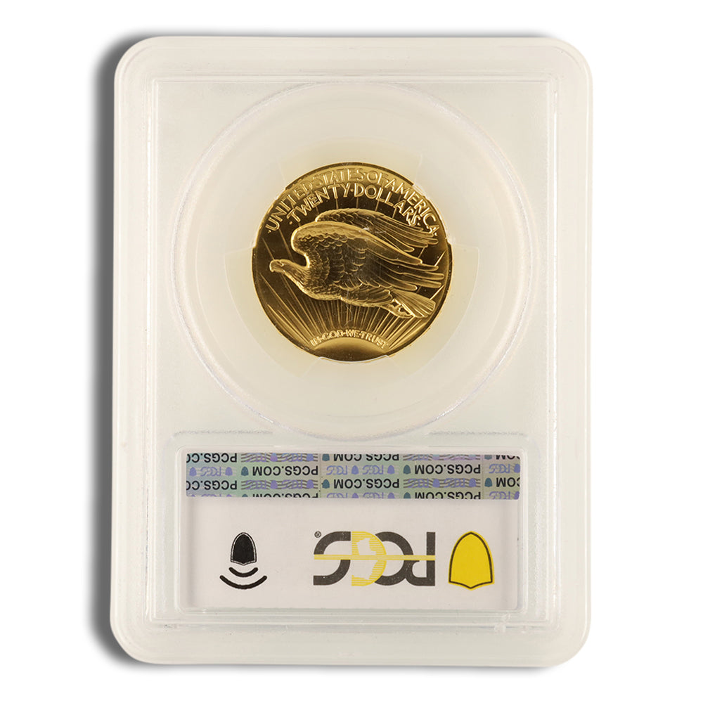 2009 Ultra High Relief Double Eagle Gold Coin PCGS MS69