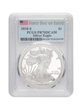 2018-S Proof Silver Eagle PCGS PR70 First Strike