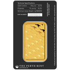 100 gram Gold Bar - Perth Mint (Carded)
