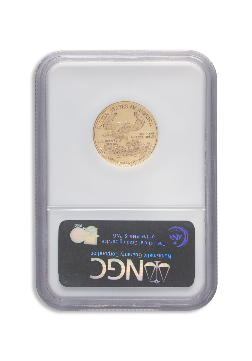 2007 1/4 oz Gold Eagle $10 NGC MS70 ER