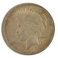 Peace Silver Dollar - F+