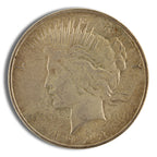 Peace Silver Dollar - F+