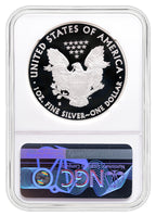 2012-S Proof Silver Eagle 75th Anniv NGC PF70 Anni Set Designation