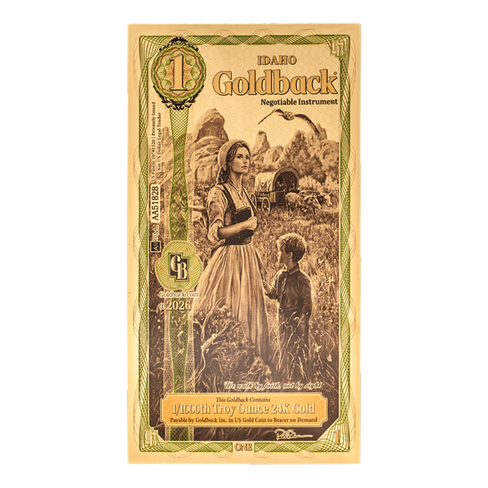 Idaho 1 Goldback