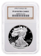 1995-P Proof Silver Eagle NGC PF69