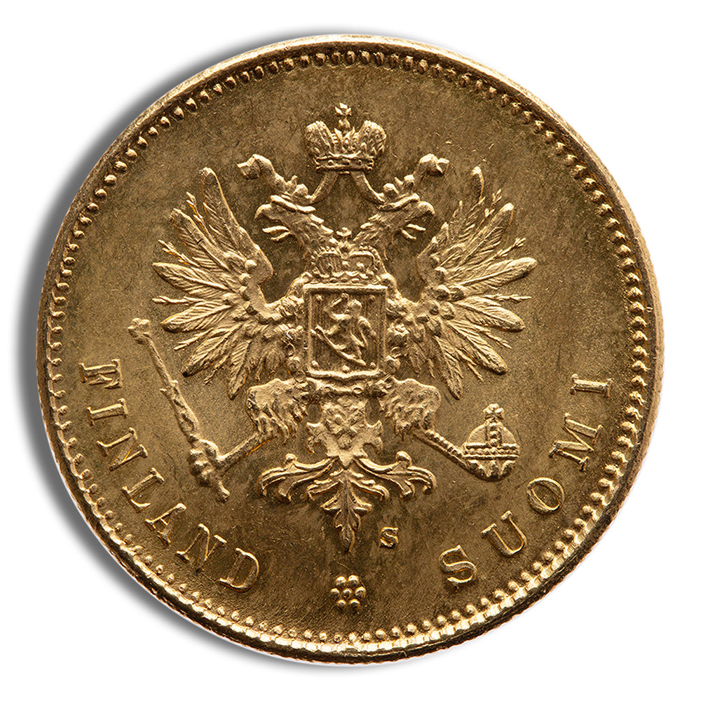 Finland 20 Markkaa Gold Coin