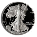 2003-W Proof Silver Eagle with Box & COA