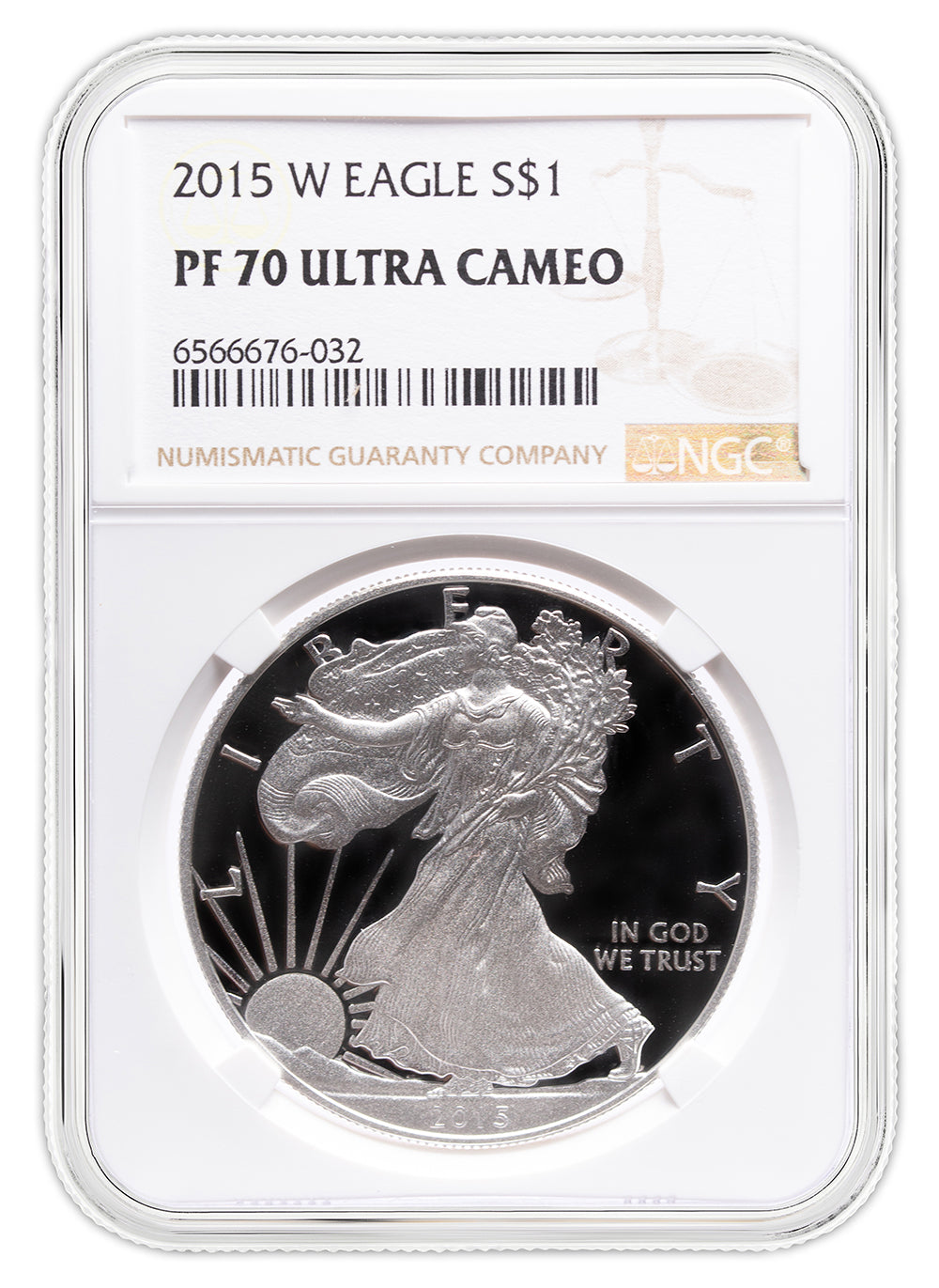 2015-W Proof Silver Eagle NGC PF70