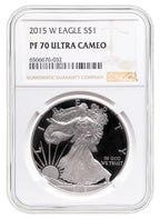 2015-W Proof Silver Eagle NGC PF70