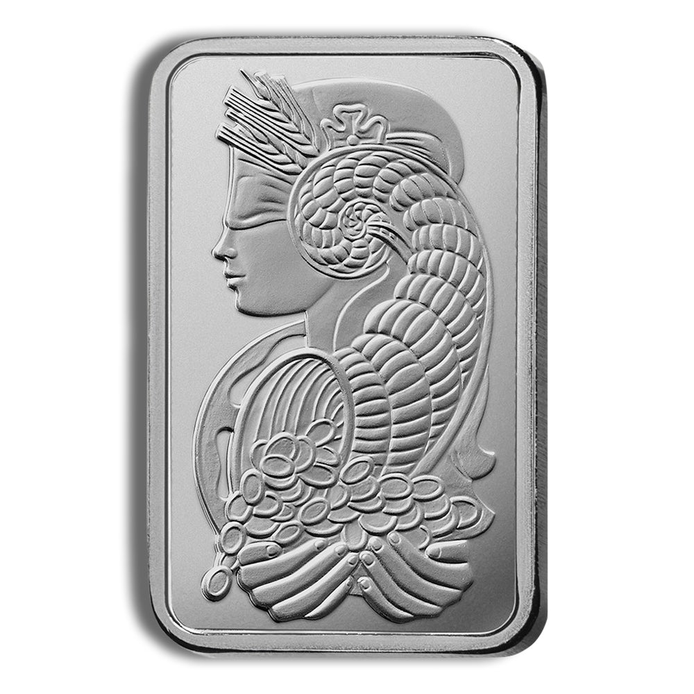 1 oz Palladium Bar - PAMP Fortuna (Carded)