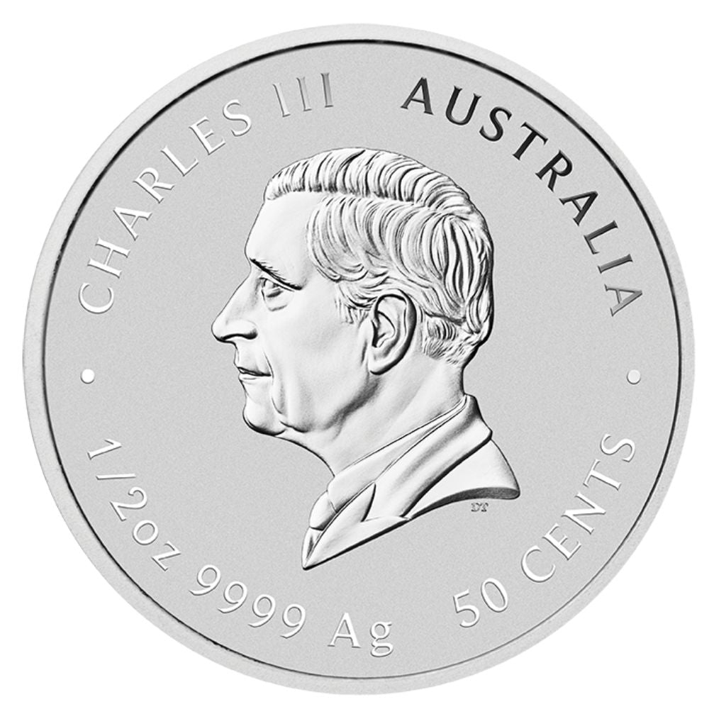 2027 1/2 oz Australia Silver Lunar Goat BU - Series III