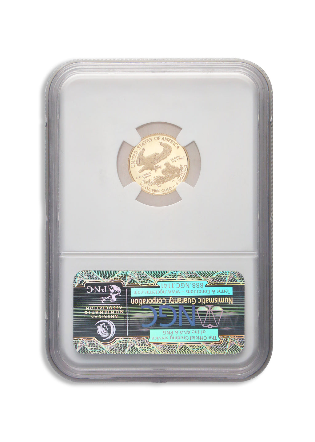 2010-W 1/10 oz Proof Gold Eagle $5 NGC PF70 ER