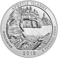 2018 5 oz ATB Apostle Island Silver Coin - BU