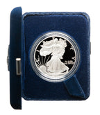 2001-W Proof Silver Eagle with Box & COA