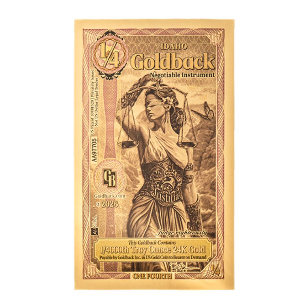 Idaho 1/4 Goldback