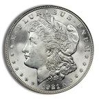 1921 Morgan Silver Dollar - F+