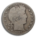$1 FV 90% Silver Barber Half Dollars - G-VG