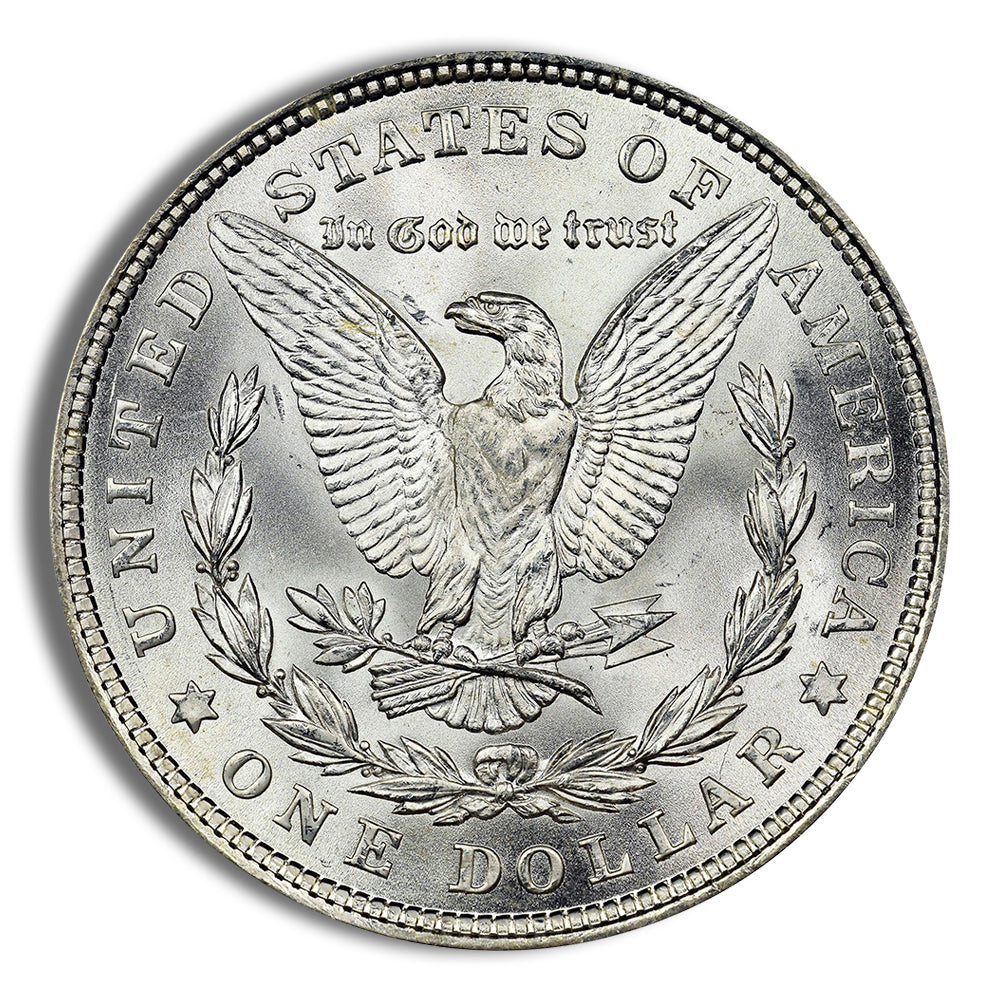 1921 Morgan Silver Dollar - F+