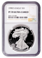 1990-S Proof Silver Eagle NGC PF70