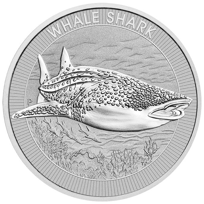 2023 1.5 oz Australian Whale Shark Silver Coin