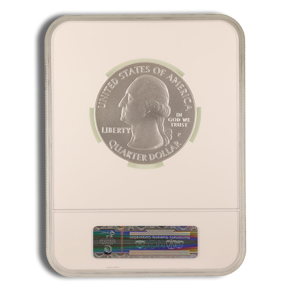 2014-P 5 oz ATB Great Smoky Mts. Silver Coin NGC SP70