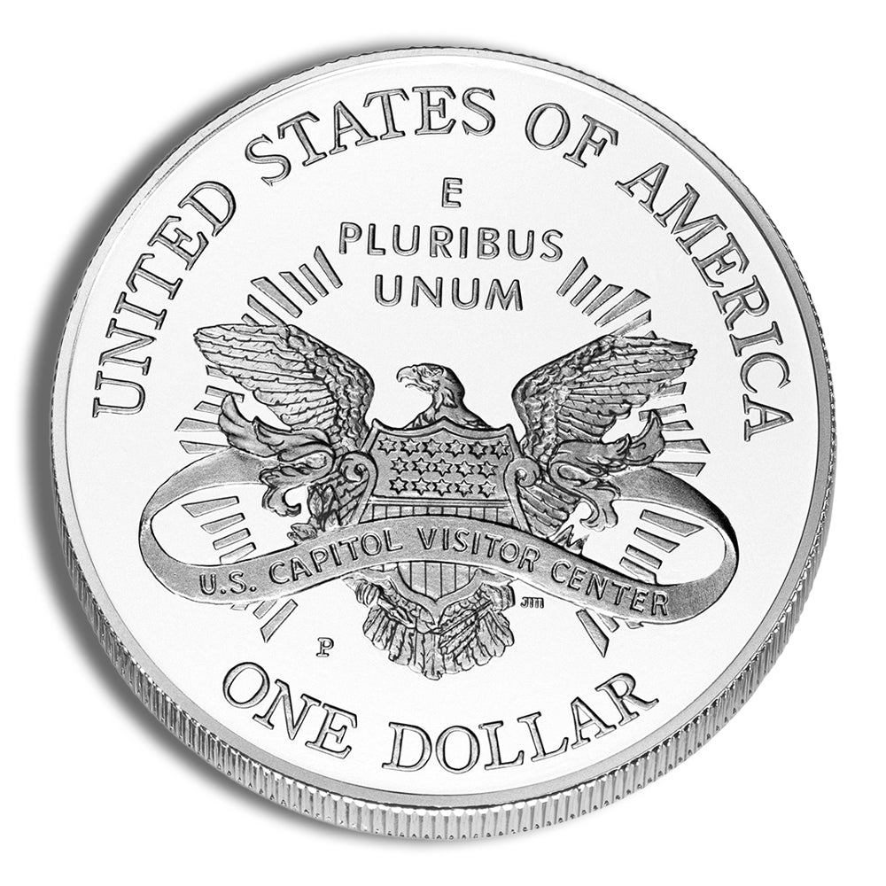 2001-P $1 Capitol Visitor Center Silver Commem - BU