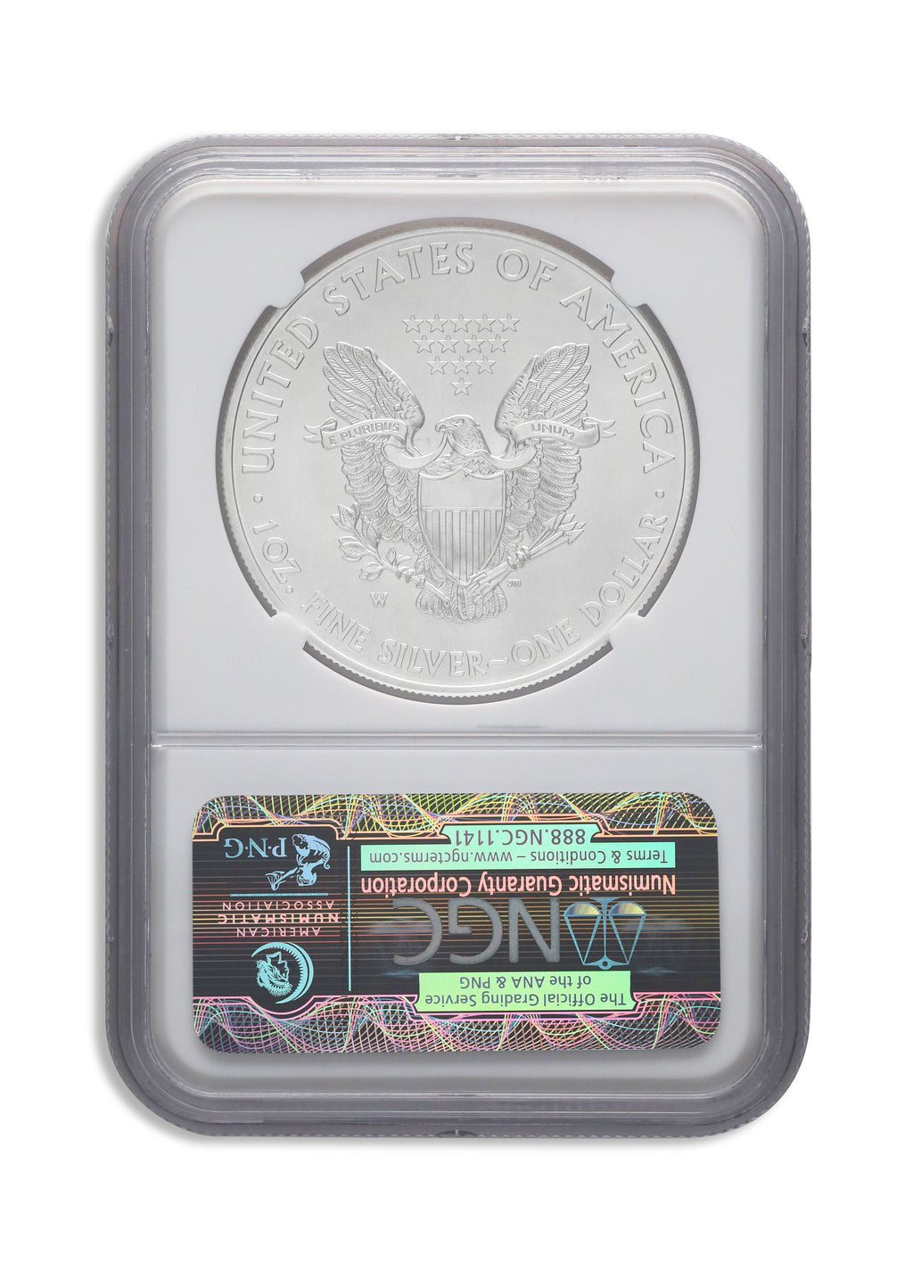 2013-W Burnished Silver Eagle NGC MS70 ER