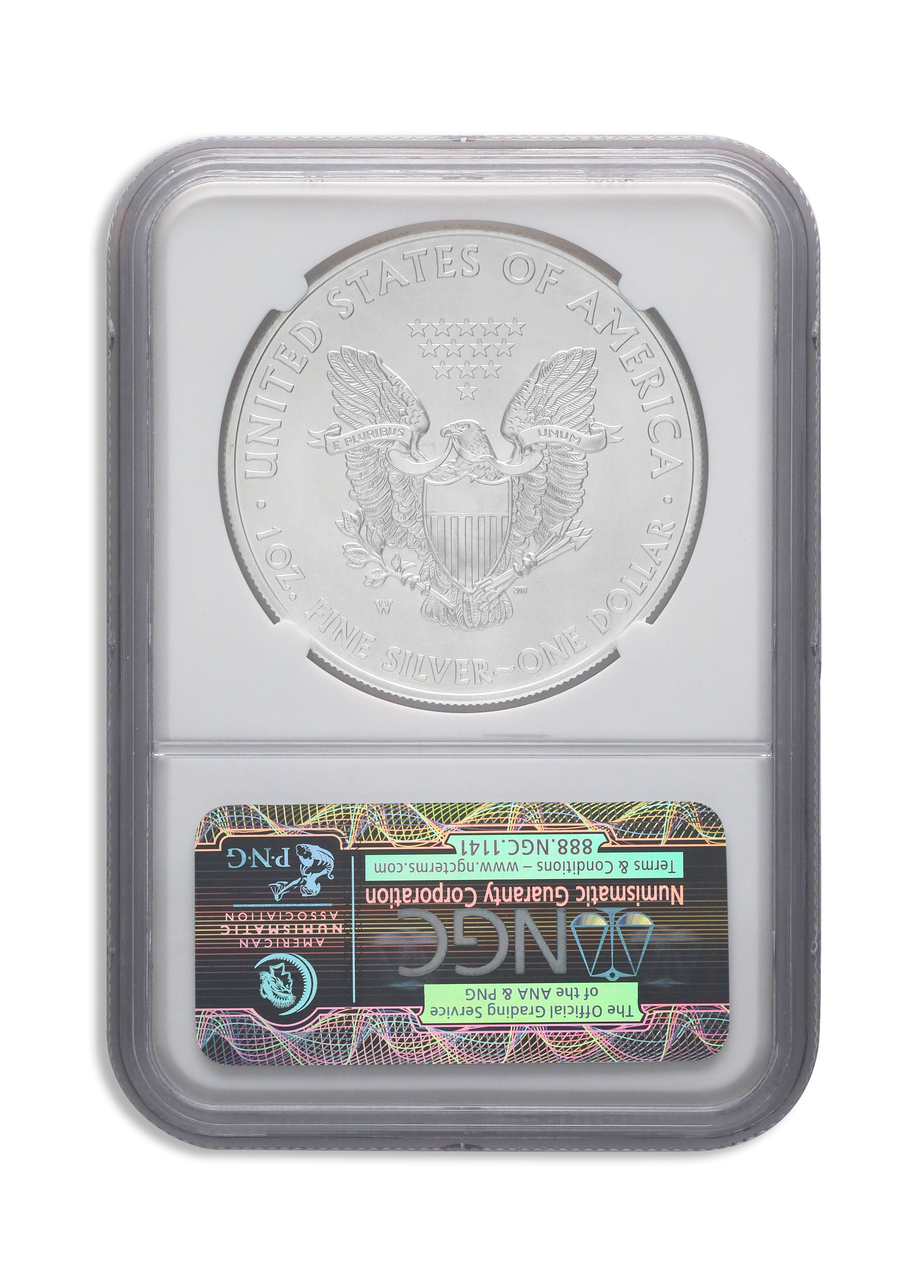 2013-W Burnished Silver Eagle NGC MS70 ER