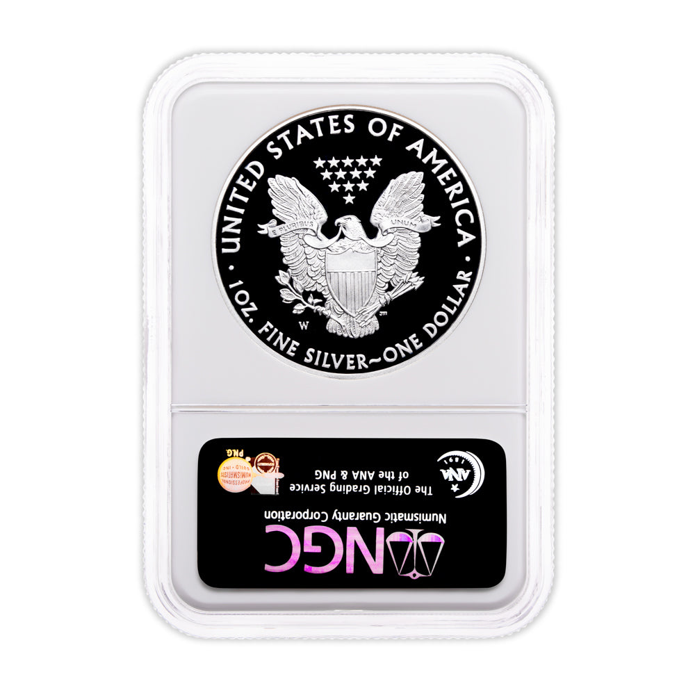 2018-W Proof Silver Eagle NGC PF69