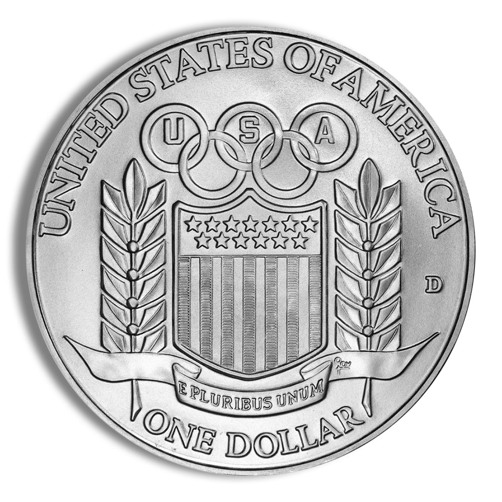 1992-D $1 Olympic Silver Commem - BU