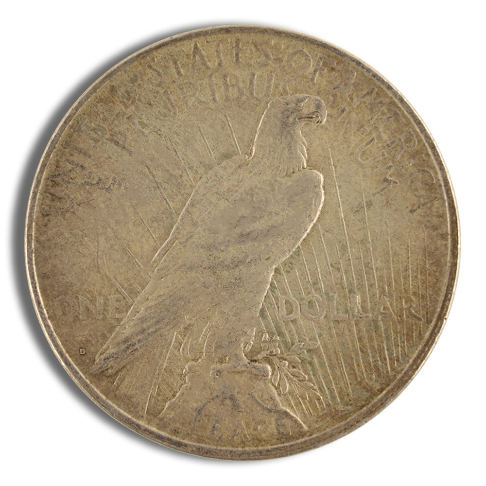 Peace Silver Dollar - F+