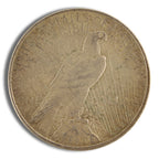 Peace Silver Dollar - F+