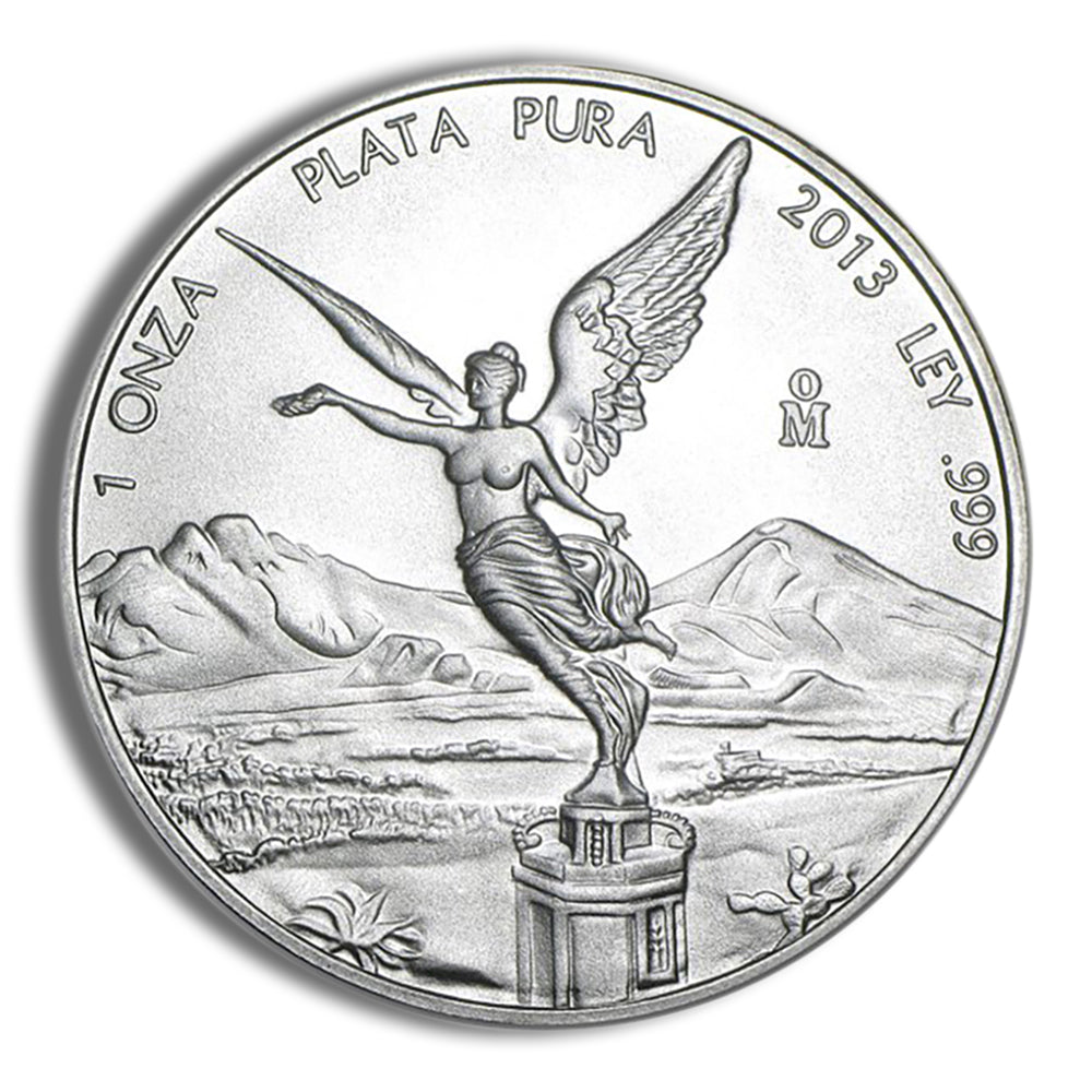 2013 1 oz Silver Mexican Libertad - BU