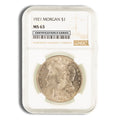 1921 Morgan Dollar - NGC MS63 (Toned)