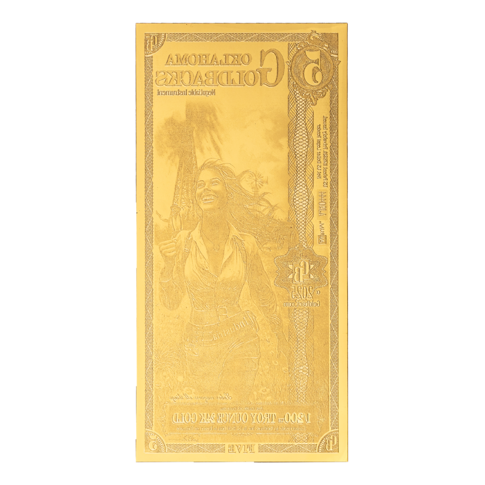 Oklahoma 5 Goldback