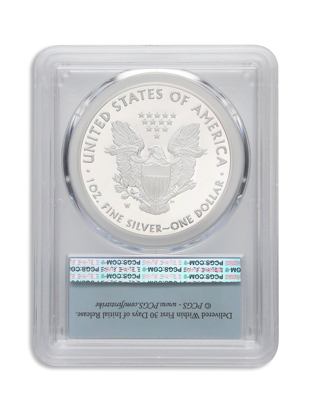 2018-W Proof Silver Eagle PCGS PR70 First Strike