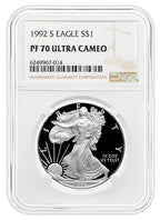 1992-S Proof Silver Eagle NGC PF70