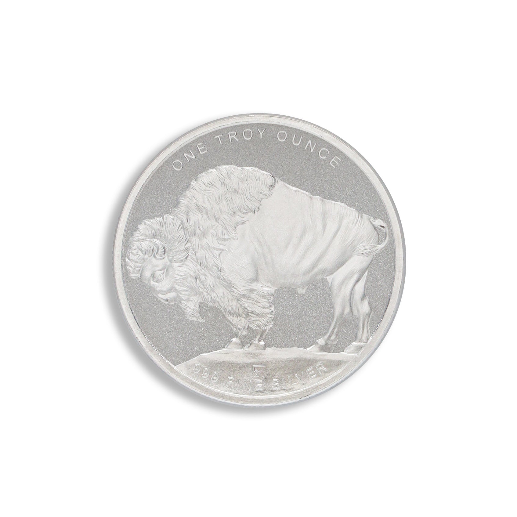 1 oz Silver Round - Buffalo Design.999 - Frontier Mint (New)