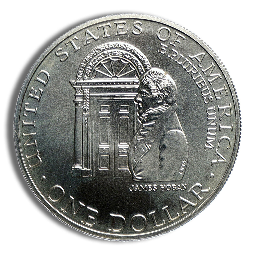 1992-D $1 White House Silver Commem - BU
