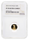 2013-W 1/10 oz Proof Gold Eagle $5 NGC PF70