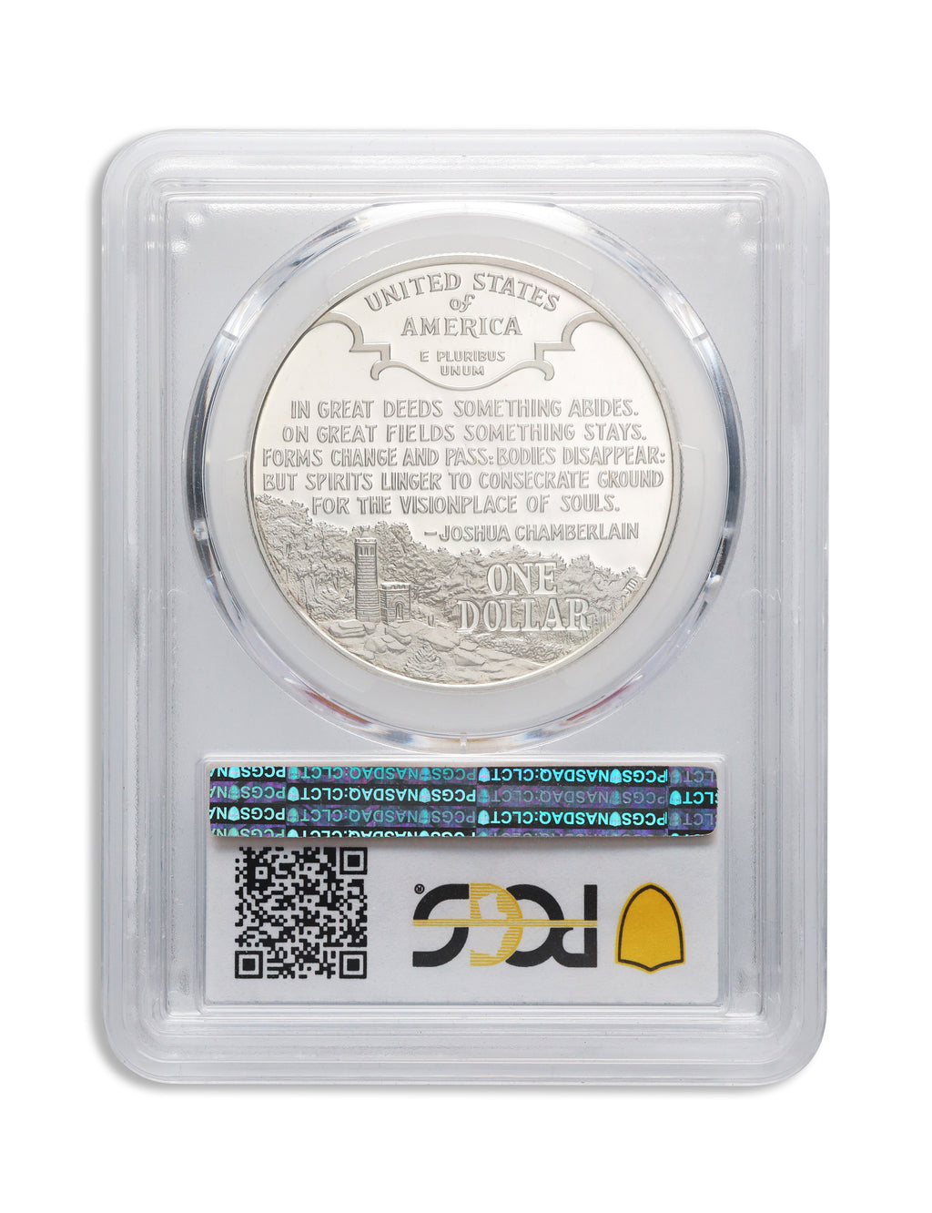 1995-S $1 Civil War Silver Commem - PCGS PF70