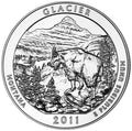 2011 5 oz ATB Glacier Silver Coin - BU