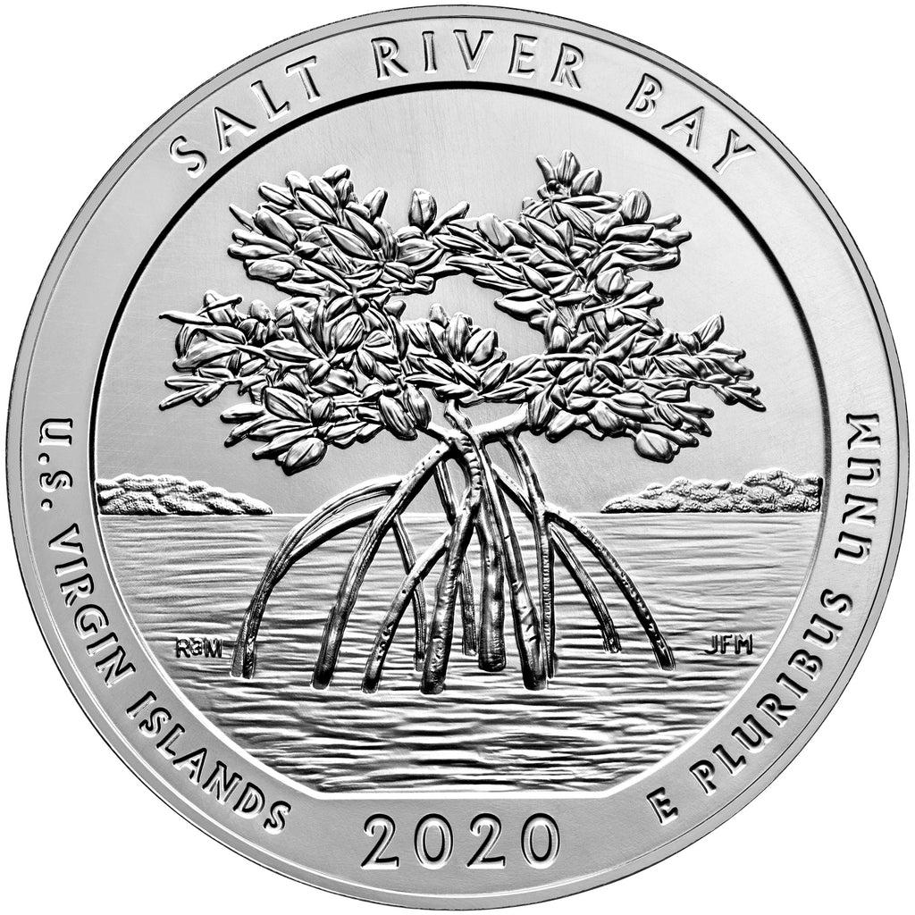 2020 5 oz ATB Salt River Bay Silver Coin - BU