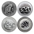 Canadian 1.5 oz Wildlife Silver Coin (Year/Design Varies)